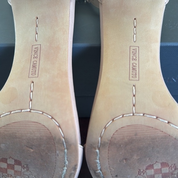 Vince Camuto Court light pink open toe ankle strap, heels, stilettos sandals 6.5 - Picture 12 of 15